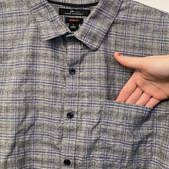Marc Anthony Flannel Men’s Large - Picture 5 of 13